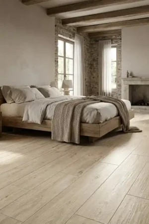 Promotion Carrelage effet bois 19,4x120 cm KOKKOLA R CREMA